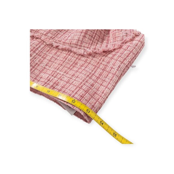 NWT Guess Alara Pink Matching Tweed Set SZ S Blazer and Crop Tank Top - Picture 3 of 15